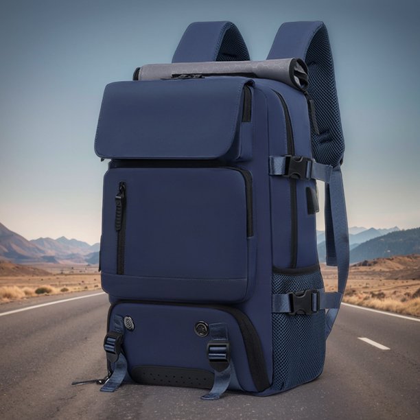 Mochila de viajes mochila mochila de gran capacidad Bolsa de viaje expandible con compartimento de zapatos bolsas de viaje impermeables al aire libre