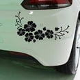 thumbnail image 3 of Deyuer Fashion Flower Blossom Car Decal Sticker Auto Truck Bumper Door Window Decor,White, 3 of 8