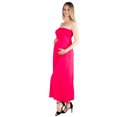 thumbnail image 2 of 24seven Comfort Apparel Maternity Strapless Maxi Dress, 2 of 3