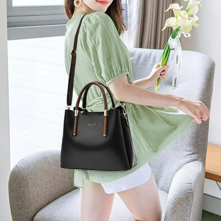Pontos Lady Bag Simplicity Multi-layer High Capacity Portable