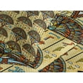 thumbnail image 4 of Ambesonne Egyptian Quilted Bedspread Set 3 Pcs, Folkloric Ornaments, King Size, Multicolor, 4 of 5