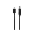 thumbnail image 1 of Monoprice 2.0 USB-C to USB B Printer Cable 480 Mbps 6.6ft black, 1 of 2