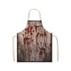 thumbnail image 2 of Delantal decorativo de terror para Halloween | Funda de poliéster blanca para disfraz de cosplay | Ropa de trabajo protectora duradera, transpirable y antimanchas para fiestas de Halloween, cocina y, 2 of 6