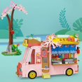 thumbnail image 4 of MesaSe PENGXAING Building Blocks Toy 1Set Building Blocks Adorable Smooth Plastic Assembled Street Snack Miniature Small Particle Building Blocks for Children, 4 of 6
