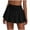 Black, variant on Women's High Waisted Yoga Skirts Butt Lifting Tummy Control Workout Skirts 4-Way Stretch Seamless for Gym Running Pilates