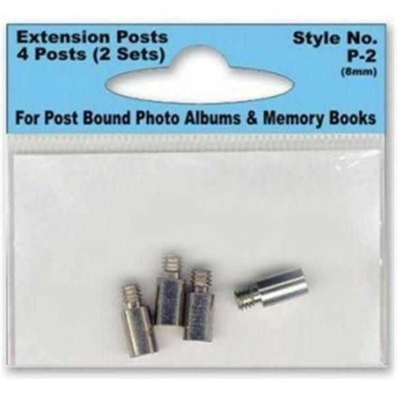 Pioneer Photo Albums P2 8 mm Extension Post Set for Photo Album
