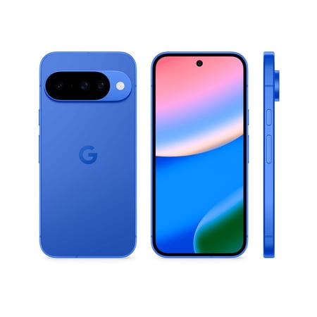 Google Pixel 10 - 5G smartphone - dual-SIM - RAM 12 GB / Internal Memory 128 GB - OLED display - 6.3" - 2424 x 1080 pixels (120 Hz) - 3x rear cameras 48 MP, 13 MP, 10.8 MP - front camera 10.5 MP - indigo