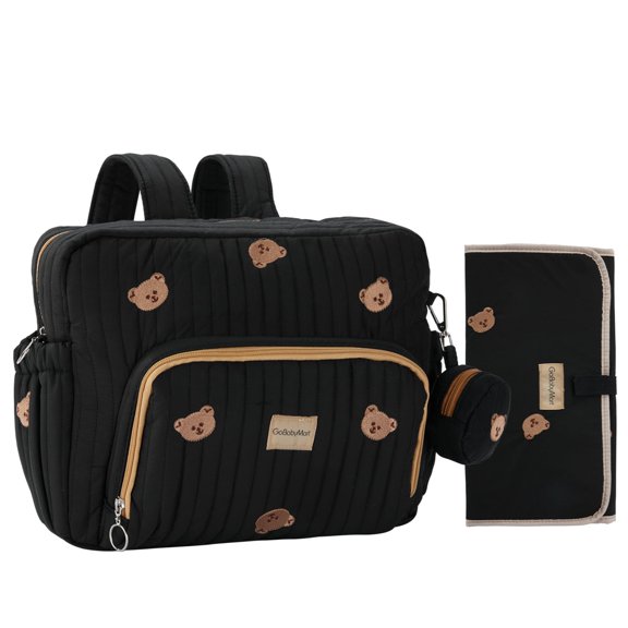 Mochila GOBABYMART Bolsa para Pañales Mediana con Cambiador