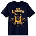 thumbnail image 6 of Corona Cold Cerveza Label Men's Navy T-Shirt-XXL, 6 of 7