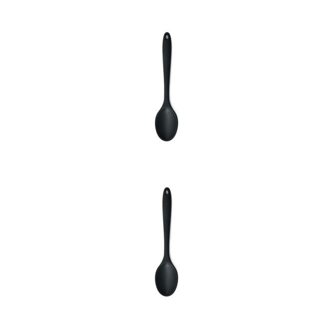 Advancent Cuchara de silicona antiadherente, cucharas de arroz, cuchara de cocina, herramienta de crema agitadora, vajilla para comedor, Type3 NO3