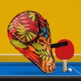 thumbnail image 1 of Funda para bate de mesa DYNWAVEMX resistente al desgaste ligera tela Oxford pala calabaza roja, 1 of 8