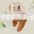 thumbnail image 3 of mgoYE One Sweet Boy Baby Boy 1st Birthday Outfit Fall Shirt Pants Set Long Sleeve T-Shirt and Pants, Fall Clothes Set, 3 of 4