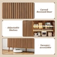 thumbnail image 4 of Sideboard and Buffets Cabinet, Modern Buffet Table, Kitchen Sideboard Cabinet, Dining Storage Credenza, 55.2 x 15.8 x 34.7 in, 4 of 6