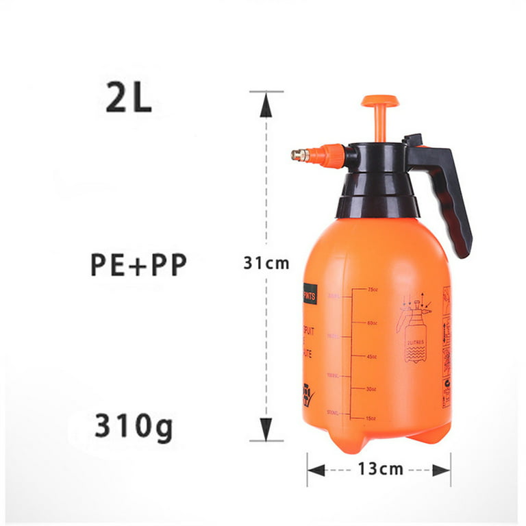 Portable Pneumatic Plant Sprayer Pot Watering Home Gardening Watering Sprayer  Spray Bottle 2L Spray Irrigation Gardening