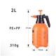 thumbnail image 3 of Rociador automático neumático de 2L, botella naranja, regadera, aspersor de jardín, regadera neumática de mano, regadera espesa, rociador de jardinería, regadera., 3 of 9