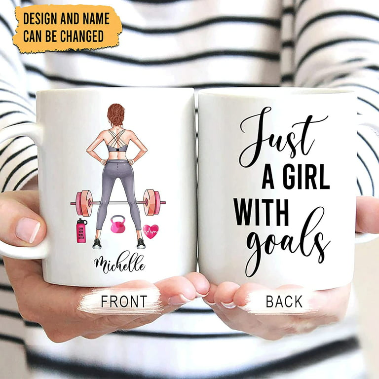 Personalized Mug - Gym Girl - Life is better with Workout