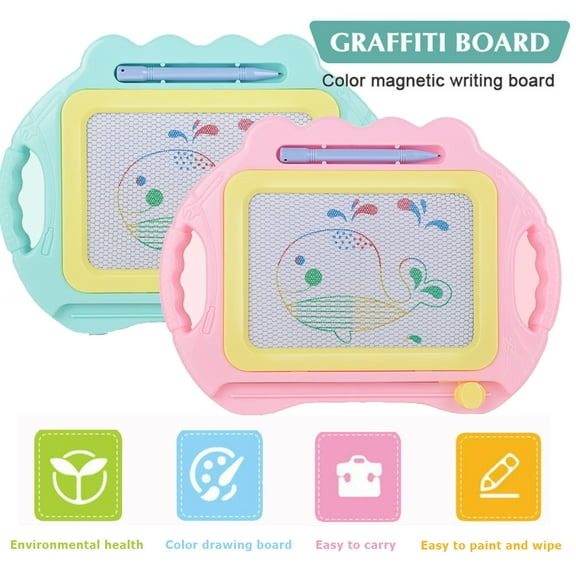 SAYLITA Magnetic Drawing Board Toddler Toys for Boys Girls, Erasable Doodle board for Kids A Colorful Etch Education Sketch Doodle Pad Toddler Toys for Age 1 2 3 4 5 6 7 Year Old Boys Girls