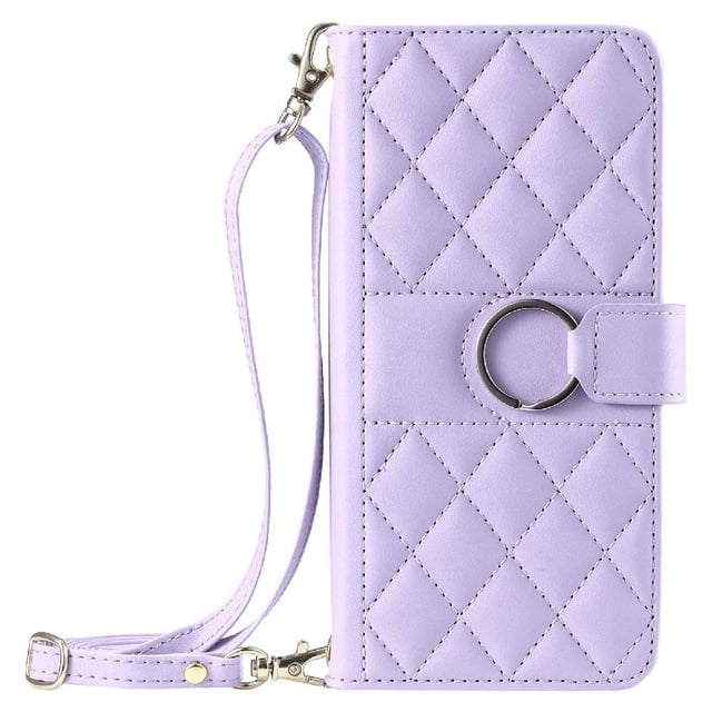 Funda tipo billetera GANGXUN para Samsung Galaxy A55 5G – Tapa abatible con correa para mujer