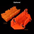 thumbnail image 3 of Caja de Inglete de 14 Pulgadas, Ingeniería de Plásstico Móvil de PlásTico Ángulo de Aserraciónis Ajustable, para Carpintería, 3 of 7