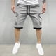 thumbnail image 1 of pstuiky Pantalones cortos para hombre, Pantalones cortos de trabajo rectos y holgados con múltiples bolsillos de moda de verano para hombre Pantalones cortos de baloncesto, 1 of 6