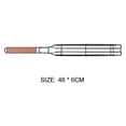 thumbnail image 2 of Barbacoa Parrilla Malla Hierro Alambre Barbacoa Cesta Accesorios De Cocina (Color Madera) Hugtrwg  Libre de BPA, 2 of 3