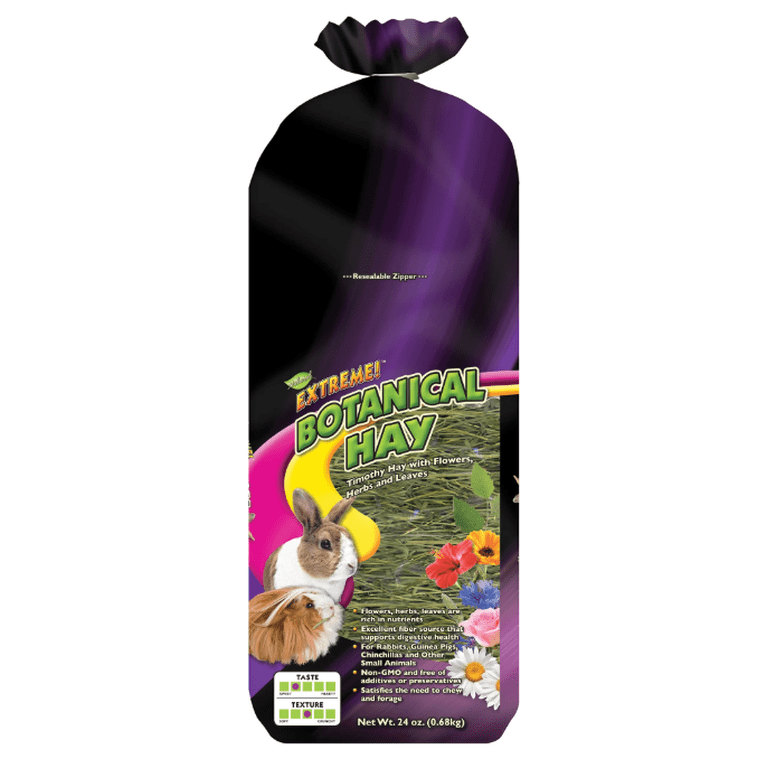 Extreme! Natural Botanical Hay, 24oz Small Animal Food photo 5