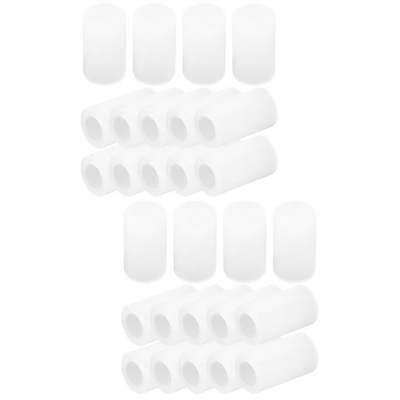 100 pcs Bolt Covers Thread Safety Covers Rubber Screw Covers For Furniture