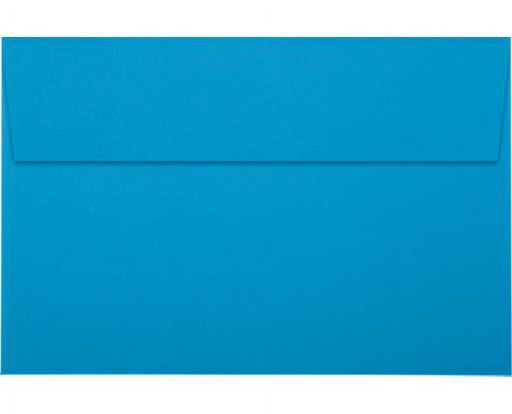 LUXPaper A9 Invitation Envelope, (5 3/4 x 8 3/4), Pool, 50/Pack