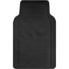 Kraco 4pc Basic Rubber Floor Mats, Black