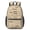 Dinosaur and Text-2, variant on Dinosaur and Volcano White Pattern 17" School Backpacks for Teens,Waterproof Oxford Fabric,S-Shape Padded Straps for School,Travel,Hiking,Camping