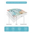 thumbnail image 4 of Twin XL Quilt Bedding Set, Coastal Reversible Summer Quilt 3 Pieces, Nautical Summer Beach Coral Starfish Shell Lightweight Bedspreads Coverlets with 2 Pillow Shams for All Seasons, 4 of 5