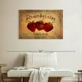 thumbnail image 2 of Elephant Stock Tasty Strawberries Wall Art - Horizontal Canvas Wall Art - Living Room Wall Decor - Food And Drink Canvas - Orange And Brown Decor - 39" x 26", 2 of 8