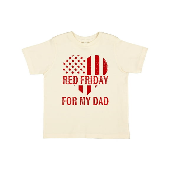 Inktastic Military Dad Deployment Red Friday Boys or Girls Toddler T-Shirt