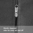 thumbnail image 5 of Parasol Cover With Tarpaulin, Parasol Cover, Weatherproof, Uv Resistant, Windproof And Snowproof, For Cantilever Parasol Black 265 X 40/70/50 Cm, 5 of 5