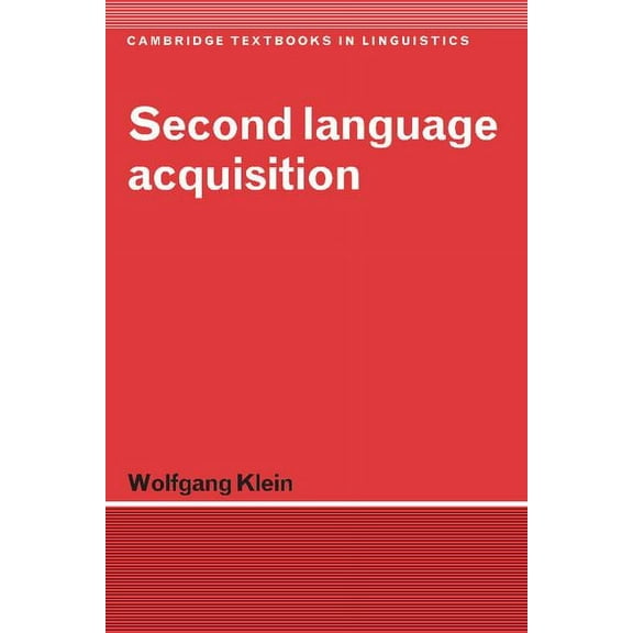 Cambridge Textbooks in Linguistics Second Language Acquisition, (Paperback)