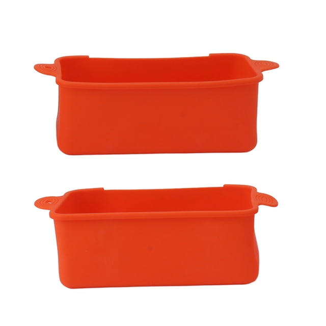 2 revestimientos de silicona para depósitos de grasa, reutilizables, para bandejas de goteo, colectores de grasa traseros de silicona para plancha.