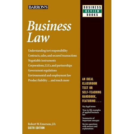 Barron's Business Review Business Law, (Paperback)