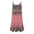 thumbnail image 2 of Women Elegant Printed Sleeveless Loose Dress with Straps, 2 of 3