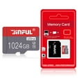 thumbnail image 3 of Memoria Micro SD de 1024 GB ultra rápida: U3, V30, UHS-I, C10, soporte 4K/Full HD, apta para smartphones, cámaras, computadoras y gaming, 3 of 7