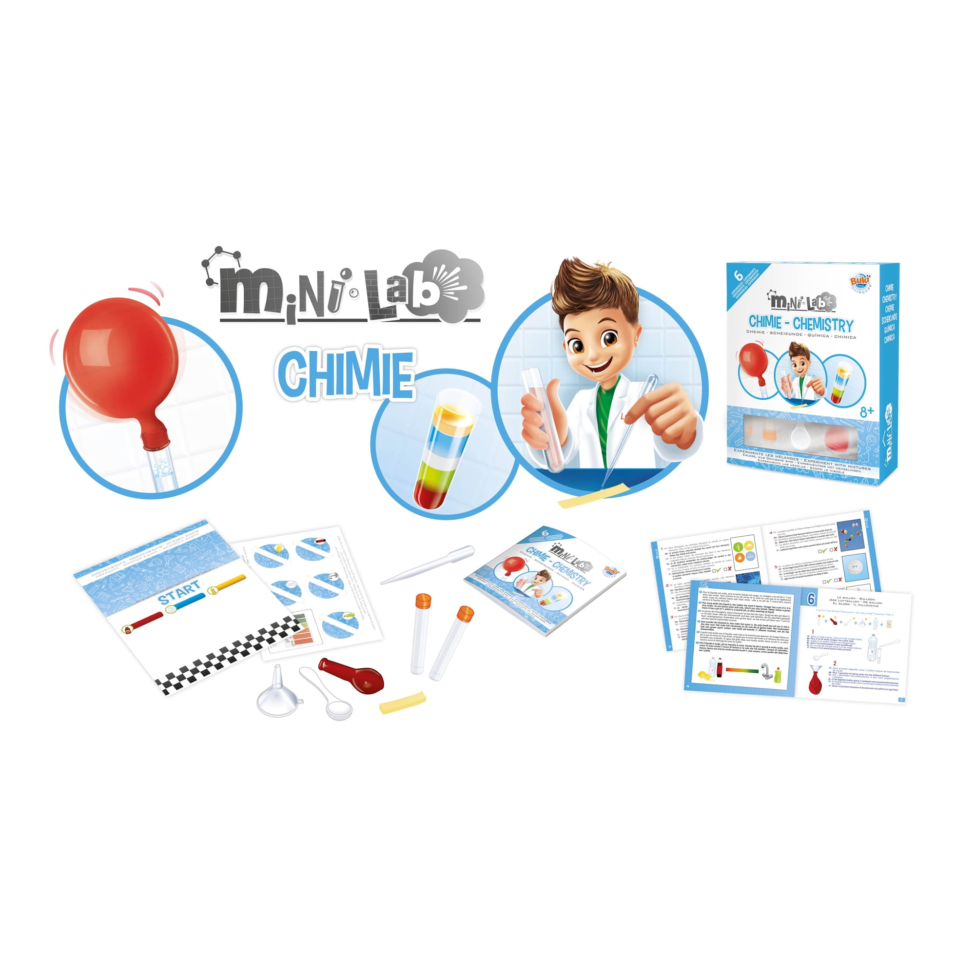 Buki Chemistry Set With 75 Experiments (3308541) Argos Price Tracker