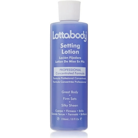 LOTTABODY Setting Lotion 8 oz (Best Setting Lotion For Transitioning Hair)