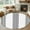 White, variant on White Boho Runner Rug 2x6 FT, Non Slip Hallway Carpet, Farmhouse Simple Abstract Striped Geometric Washable Soft Floor Carpet Throw Runner Carpet Long Rug for Entryway Kitchen Bedside Sliding Door