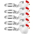 thumbnail image 2 of 5 llaveros de pollo para mochila o bolso, 2 of 8