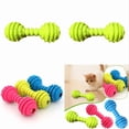 thumbnail image 4 of Heavyweight Rubber Dog Chew Toys for Aggressive Chewers Long-Lasting Rugged Chew Toys Pet Teething Toys for Teeth Cleaning and Mental Stimulation, 4.72 inch, Green, 4 of 9