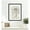 Svelte Noir Black, variant on Kate and Laurel Framed Wall Art Print SB Protea Sketch No. 1 by Sara Berrenson, 32 x 42, Woodgrain Stripe Mocha Frame, Modern Contemporary, Flower Art for Wall Decor