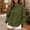 #WomensSweatshirts#Green, variant on Royisotas Womens Solid Color Sweatshirt Long Sleeve High Neck Loose Fit Pullover
