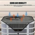 thumbnail image 3 of Yunuuuoa Outdoor Air Conditioner Cover Waterproof AC Unit Protector with Mesh Ventilation All Weather Protection for Condenser and Heat Pump Systems Universal Fit Durable Resin Construction, 3 of 9