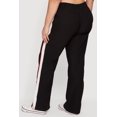 thumbnail image 4 of Women's Plus Size Side Stripe Pull On Pants with Pockets, 4 of 4