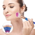 thumbnail image 3 of HLONK20pcs Makeup Set Makeup Tool Cosmetic Tool Transparent Handle for Women (Gradient ), 3 of 8