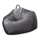 thumbnail image 1 of Funda de sofá Baoblaze para silla de frijoles gris, 1 of 5